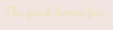 Image with Font Color ECE5C3 and Background Color F1E5E1